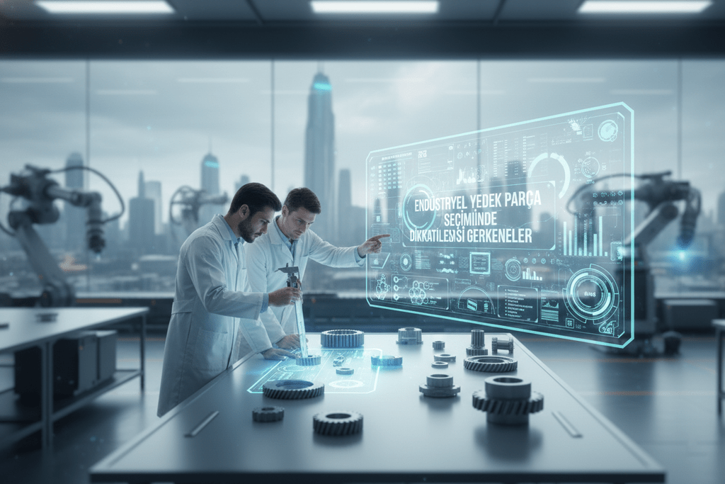 Endüstriyel Yedek Parça Seçiminde Dikkat Edilmesi Gerekenler