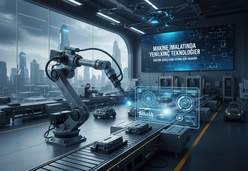 Makine İmalatında Yenilikçi Teknolojiler: Üretim Süreçlerinde Verimliliğin Anahtarı